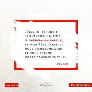 A Red And White Poster With The Words Jesus Lui Repondit