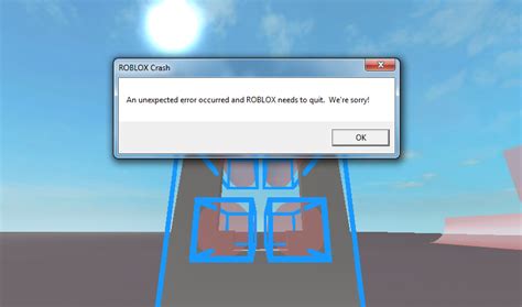 An Unexpected Error Occurred And Roblox Needs To Quit Windows 10