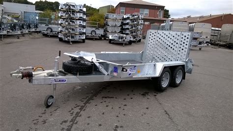 NEW Ifor Williams GH1054 Bt Plant Trailer D R Alexander Son