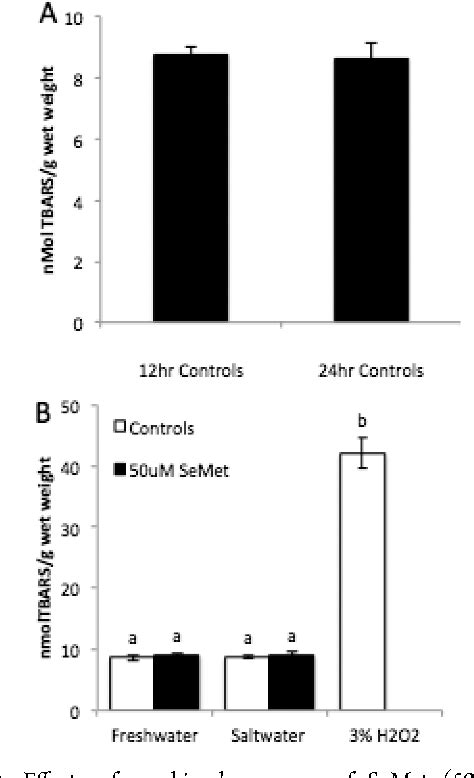 Table From Mechanisms Of Selenomethionine Developmental Toxicity And