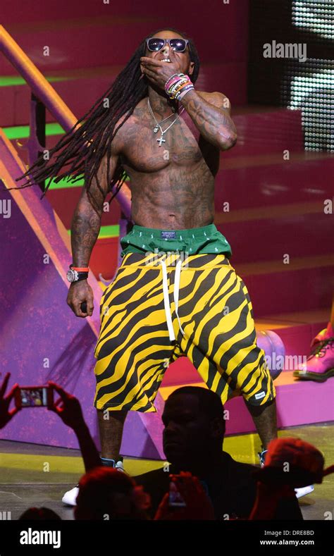 Lil Wayne performing live on the Nicki Minaj Tour at James L Knight Center Miami, Florida -24.07 ...