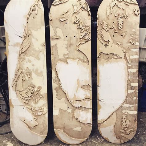 Graveur Sculpteur Peintres Instagram Post Triptyque Skates