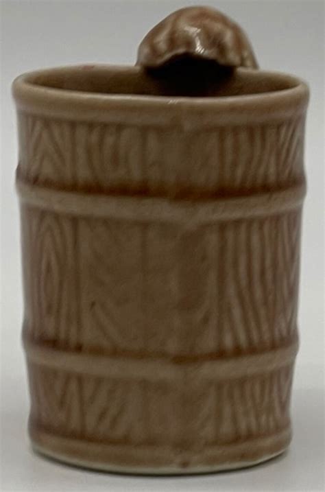 Vintage Japan Nude Man Shot Glass Novelty Brown Ceramic Kitschy Bar Ware Etsy