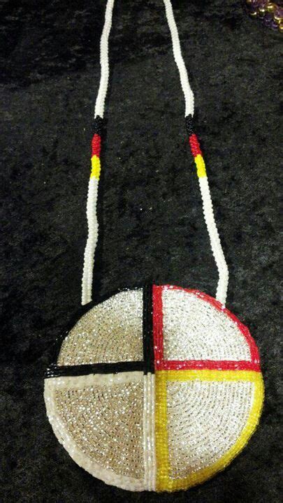 Medicine Wheel Medallion Beaded By Jon Anne Capasso Beaded Braclets Beaded Jewelry Native