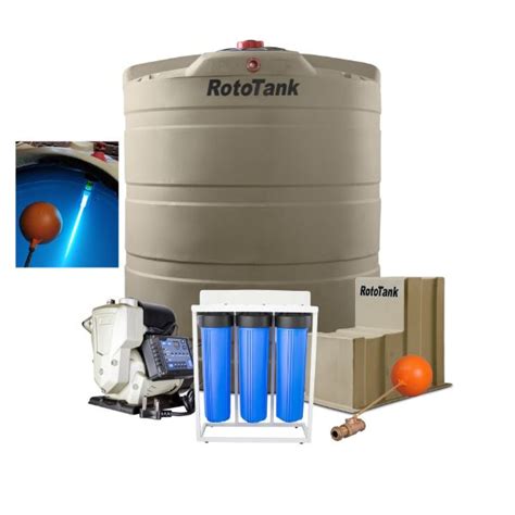 Vertical L Water Tank And Vsp Pump Kw L Rototank