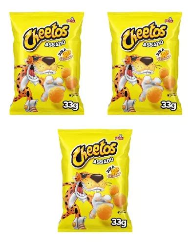 Kit Salgadinho Cheetos Bola Queijo Sui O G Elma Chips