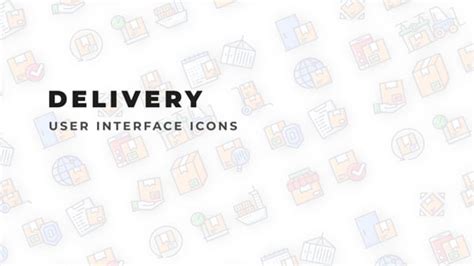 Delivery Mogrt Ui Icons Elements Ft Animation And Banner Envato