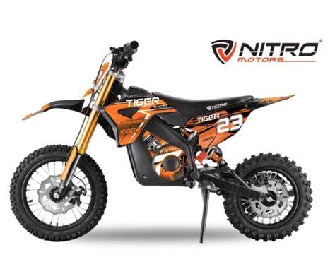 Moto Lectrique Enfant Tigre W Lithium V Orange