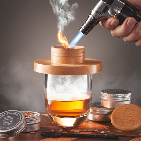 Cocktail Smoker Kit With Wood Chips And Torchbest Gift For Him Drink