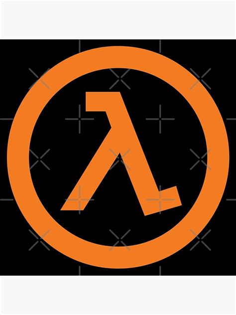 "Half-Life Lambda Logo" Poster for Sale by hansfriedrich6 | Redbubble