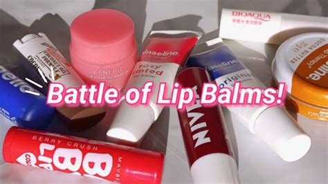 Best And Affordable Lip Balms 💋💄 Youtube