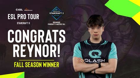 Reynor Wins Dreamhack Masters Fall