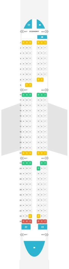 Tap A321neo Seat Map