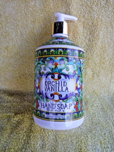 New Villa Flora Orchid Vanilla Oz Ml Hand Soap Floral