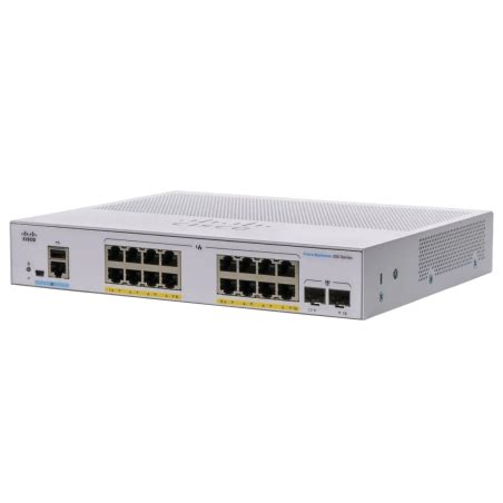 Switch Cisco Business Serie 350 Administrado 16 Puertos 10 100 1000