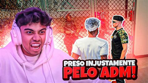 Adm Faz Jilsu Ser Preso Injustamente Gta Rp Lucas Ziemlich Youtube