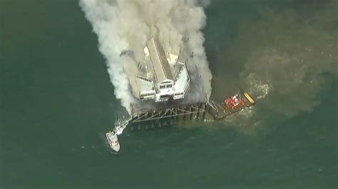 Fire Breaks Out On Oceanside Pier Kesq