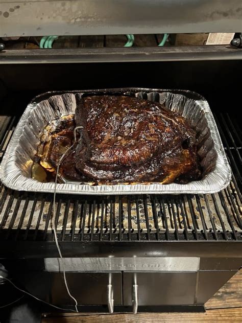 How to Cook Smoked Brisket Point Recipe - Out Grilling