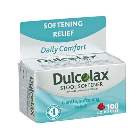 Dulcolax Stool Softener Liquid Gels 100 Ct Reviews Find The Best