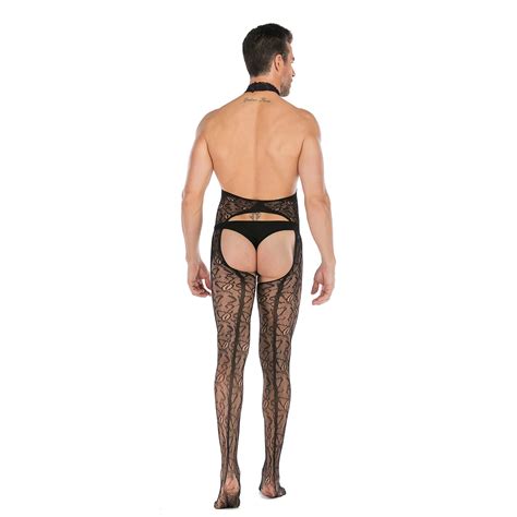 Men S Fishnet Stockings Bodystocking Sexy Man Lingerie Underwear Buy British Tights Pantyhose