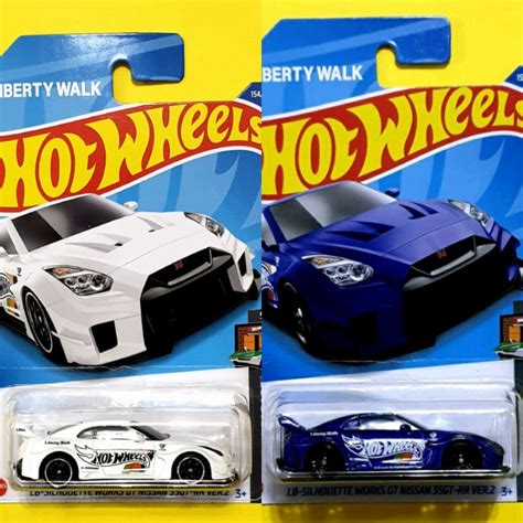 HOT WHEELS NISSAN GT RR VER LB SILHOUETTE Shopee Malaysia