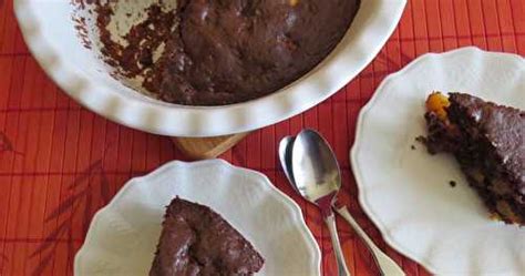 Petit gâteau aux nectarines et au chocolat de La cuisine de Messidor et