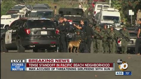 Suspect Somehow Escapes Pacific Beach Standoff Later Caught 10news