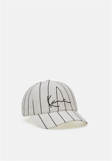 Karl Kani Signature Pinstripe Unisex Cap Whiteweiß Zalandode