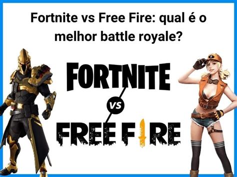 Descubra as diferenças de Fortnite vs Free Fire ⋆ Vales Presente ...