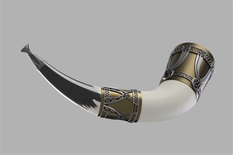 Horn Of Gondor Boromir Horn From The Lord Of The Rings Stl Etsy Uk