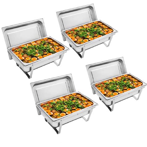 Buy 8 Quart Chafing Dish Buffer Chafer Stainless Steel Full Size Chafer