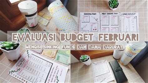 Evaluasi Budget Februari Mengisi Sinking Funds Saving Challenge