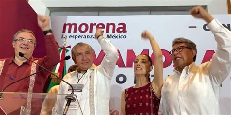 VIDEO Corcholatas De Morena Firman Acuerdo Por La Unidad Rumbo A Las