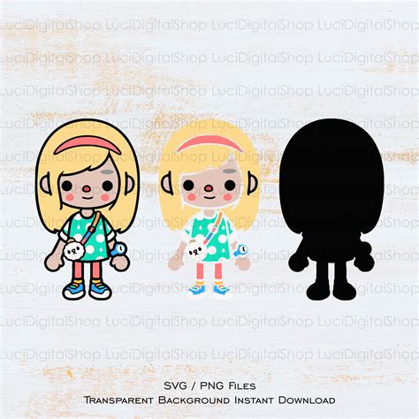 Svg Png Toca Life World Toca Boca Life Clipart Transparent Etsy