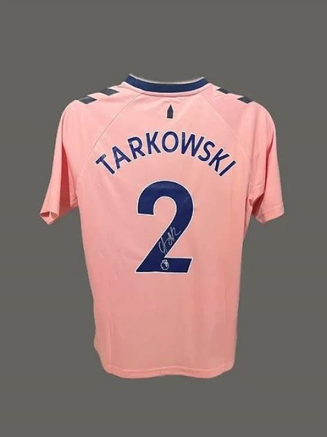 James Tarkowski's Everton 2022/23 Signed Away Shirt - CharityStars