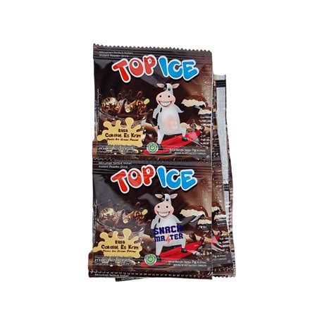 Jual Top Ice Renceng Minuman Instant Serbuk Aneka Rasa Isi 10 Bks X