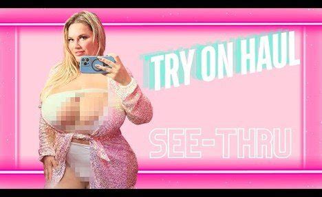 4K Goddess Thong Bikini TRY ON HAUL See Through Chic On Curvy Body Videos Try On Haul Girls