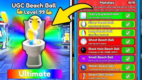 I GOT UGC BEACH BALL ULTIMATE HOW TO FIND ALL 30 BEACH BALLS