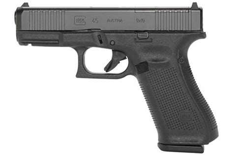 Glock 45 Mos 9mm Fixed Sight 10 Shot W Front Serrations Fo