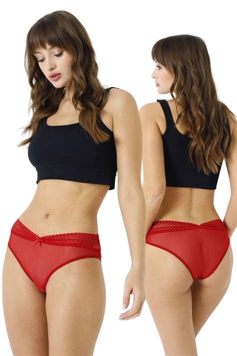 Özlem Donex Tül Kumaş Dantel Detaylı Fantezi Kadın Bikini Külot Fiyatı Yorumları