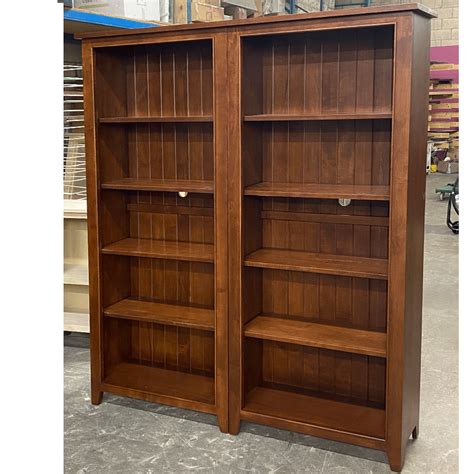 Solid Wood Handcrafted Bookcase Naked Furniture Off