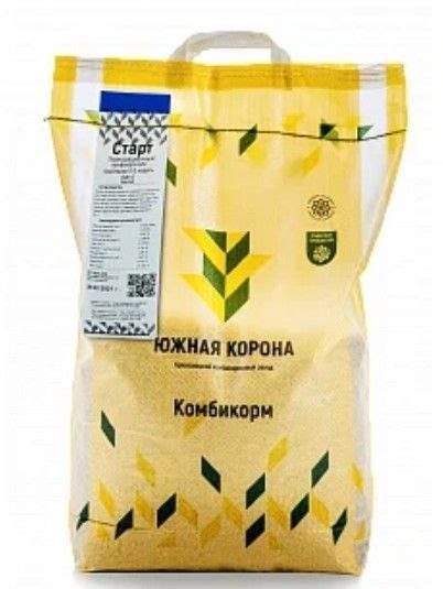 Комбикорм Южная Корона для бройлеров в возрасте 0-2 недель СТАРТ ...