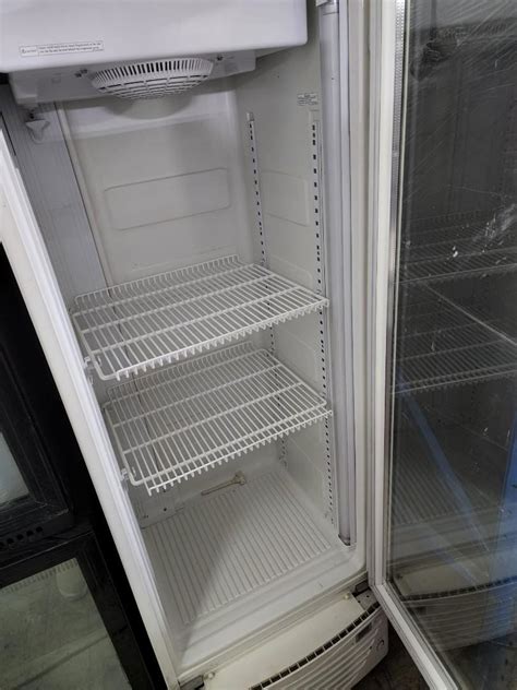 Panasonic Single Door Upright Drink Display Glass Chiller Fridge 330l Commercial Kitchen