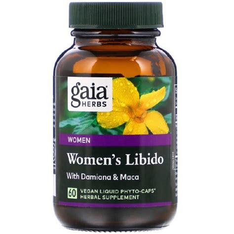 Gaia Herbs Womens Libido 60 Vegetarian Liquid Phyto Caps U