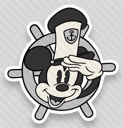 Fanart Steamboat Willy Tugboat Cricut Ready Pngsvg Digital Files