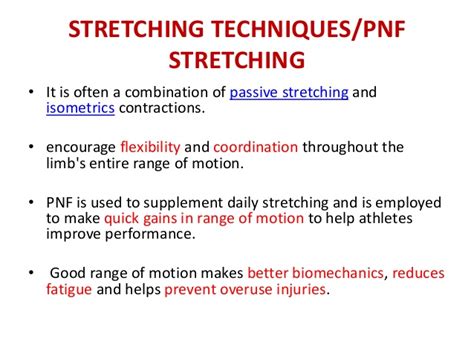 Pnf Stretching Proprioceptive Neuromuscular Facilitation Bodywork