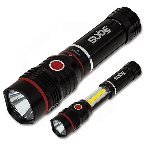 Nebo Slyde flashlight review : Cheap bright flashlight