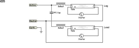 Fluorescent Tube Light Wiring Diagram