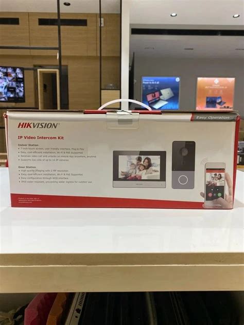 Hikvision Ip Video Intercom Kit Ds Kis P B P At Rs In