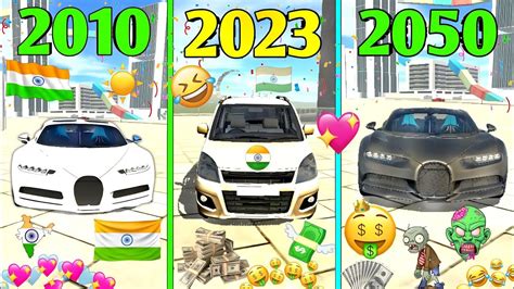 2010😂 To 2023😍 To 2050😲 In Indian Bike Driving 3d😱 Zombies In Games